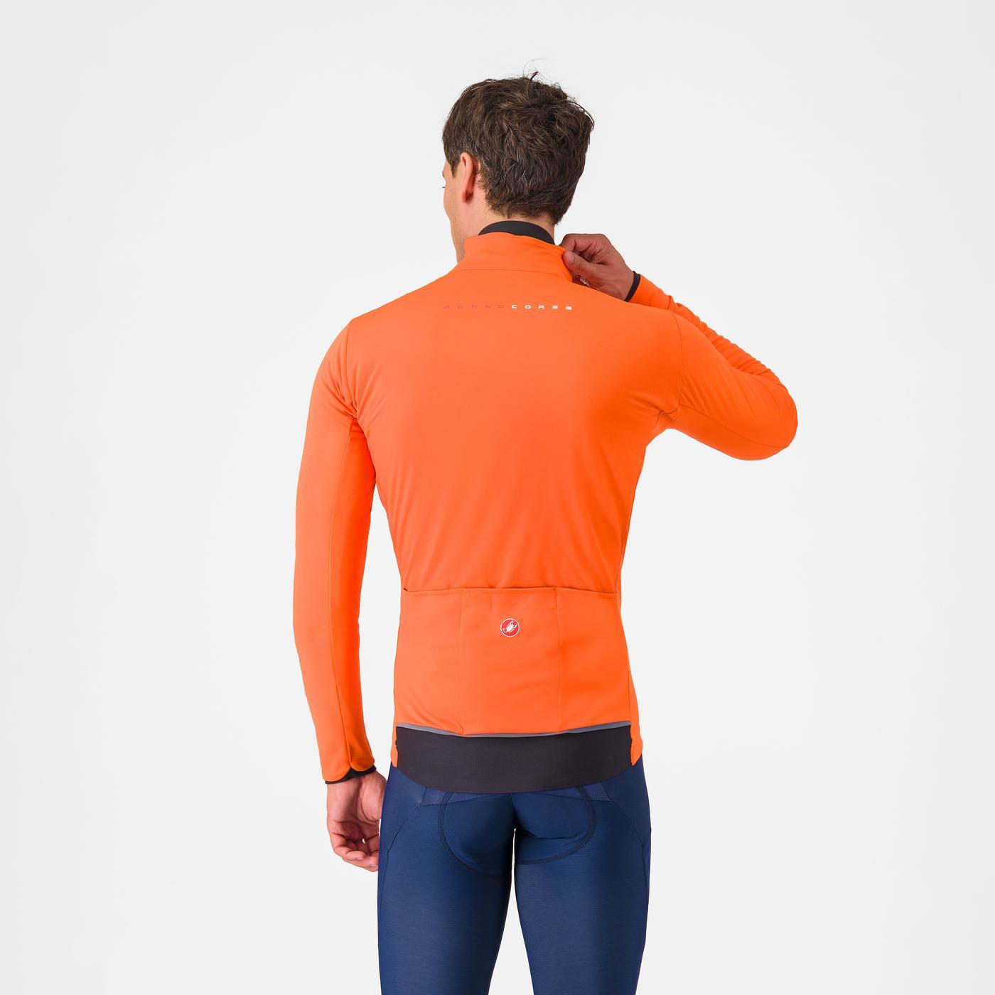 CASTELLI ALPHA 150 Jacka Orange/Svart