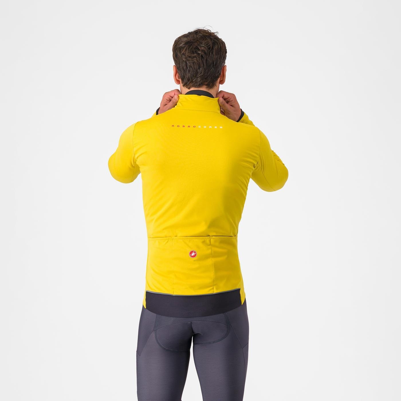 CASTELLI ALPHA 150 Mango Mojito/Svart Jacka