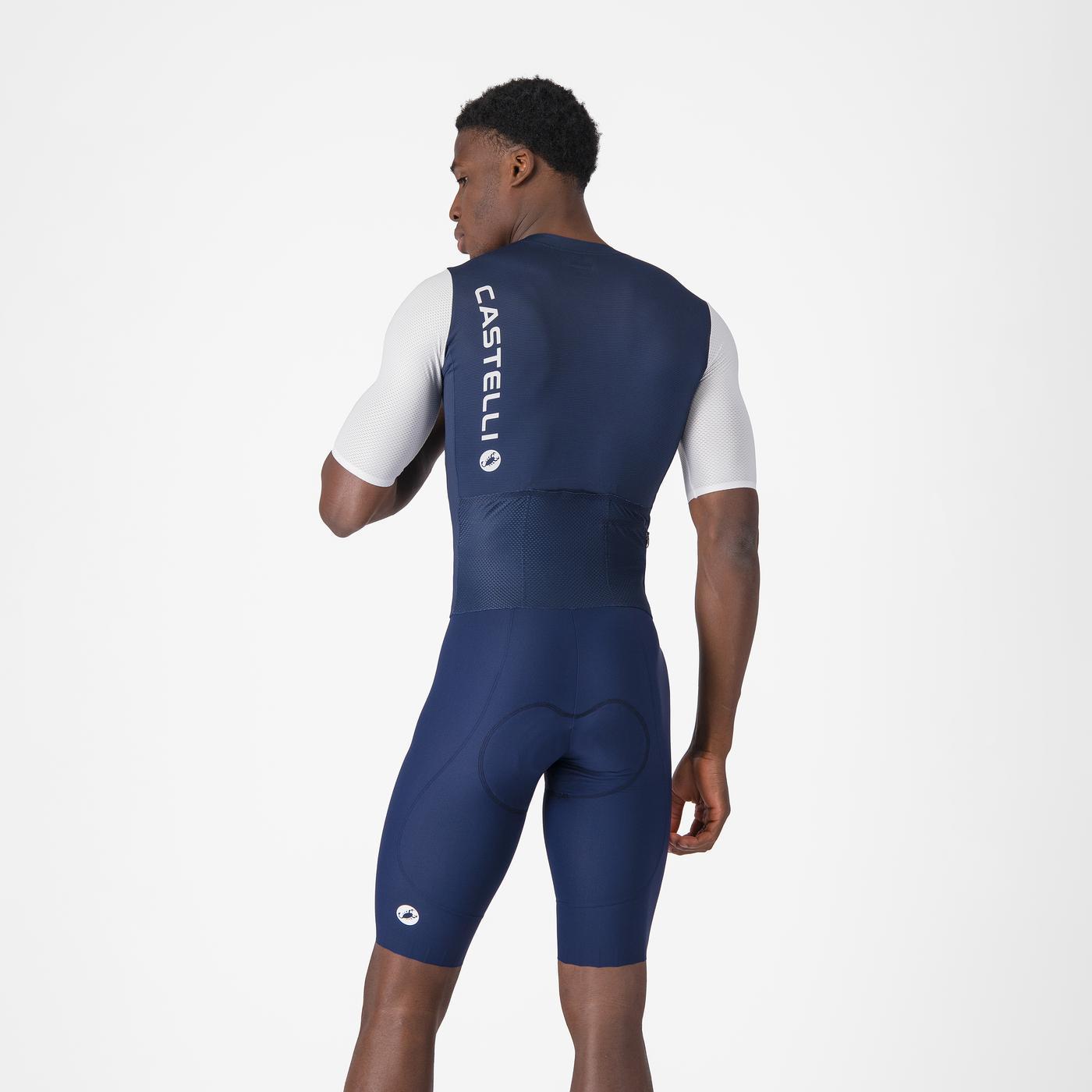 CASTELLI SATURDAY MORNING Jumpsuit Blå/Vit