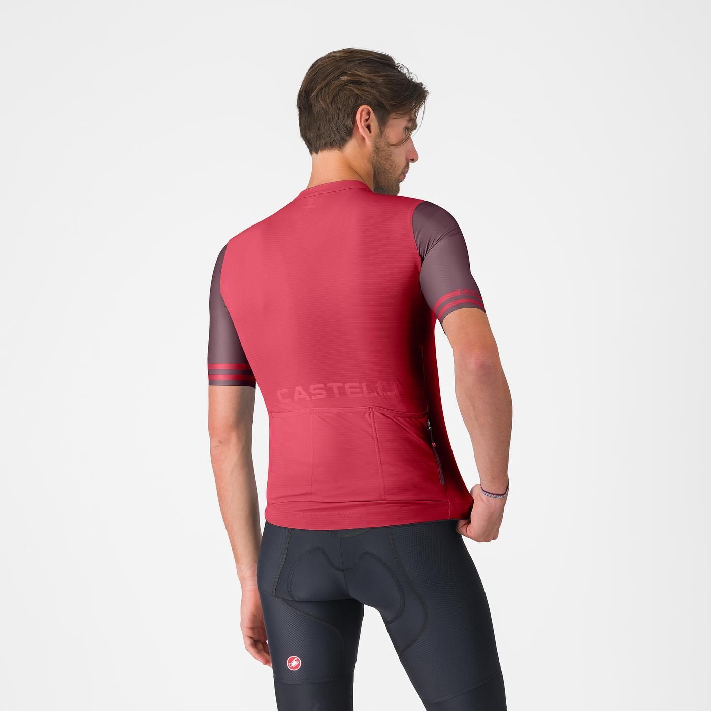 CASTELLI PROLOGO LITE 2 Kortärmad Jersey Bordeaux