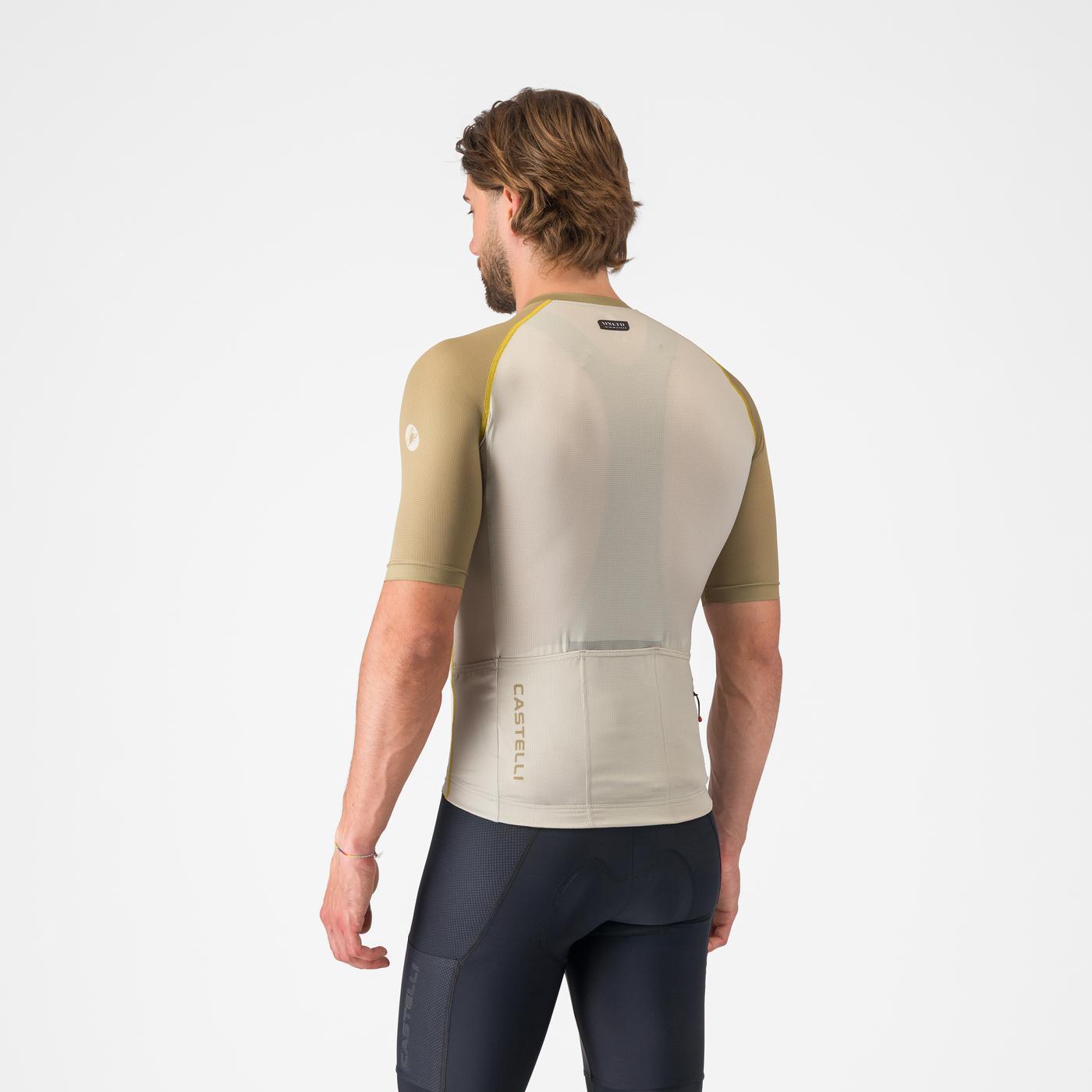 CASTELLI UNLIMITED ENDURANCE 3 Beige/Khaki Jersey