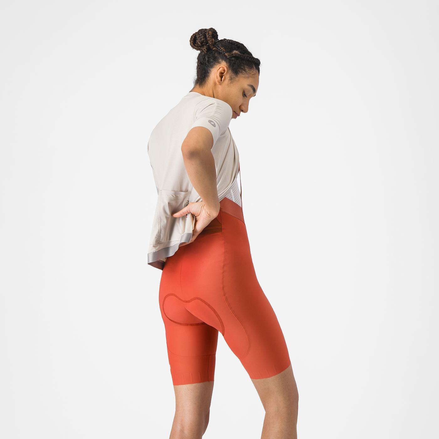 CASTELLI ESPRESSO 2 W DT Paprika Bib Tight