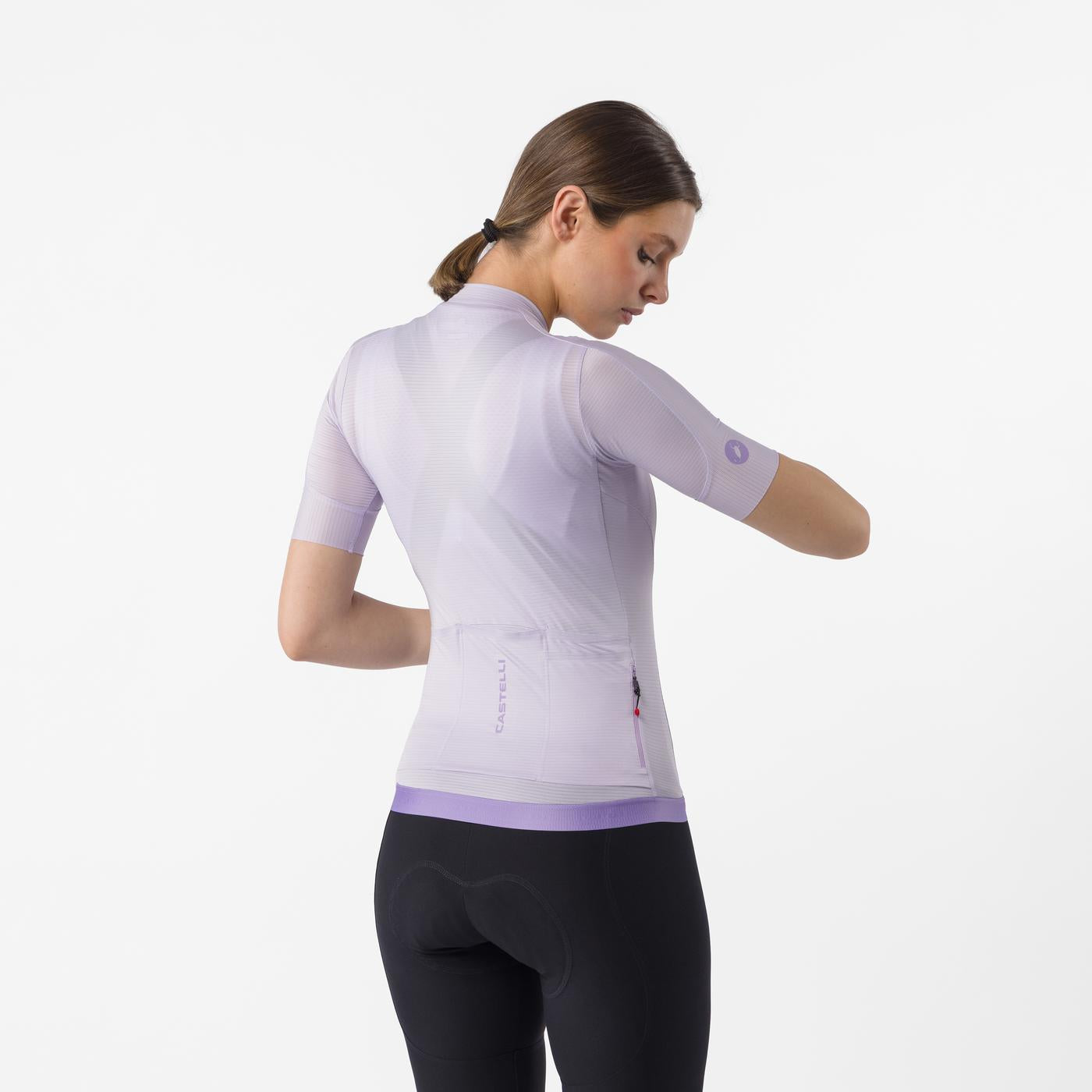 CASTELLI ESPRESSO 2 Women's Short Sleeve Purple Mist Jersey