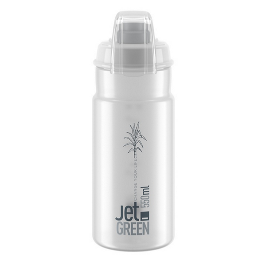 ELITE JET SUGAR CANE PLUS water bottle (550ml) Transparent/Grey