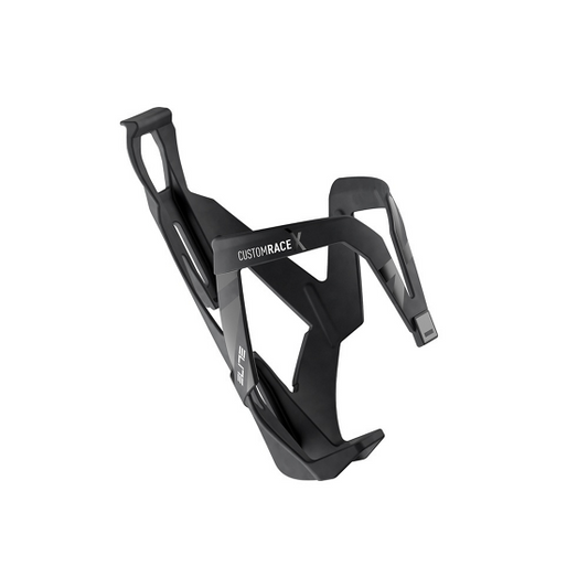 ELITE CUSTOM RACE X bottle cage Black Logo Black