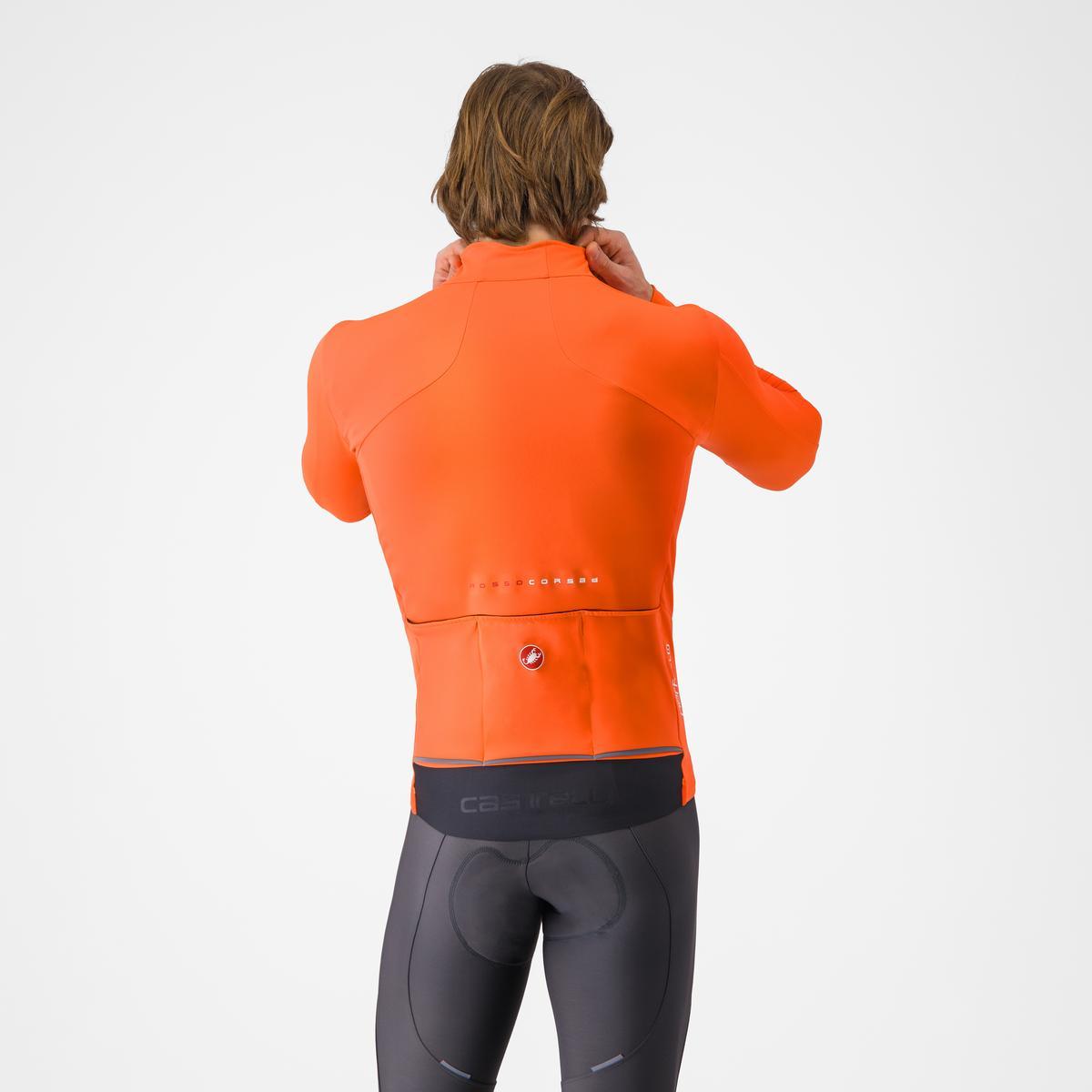 CASTELLI PERFETTO AIR jacka orange/svart