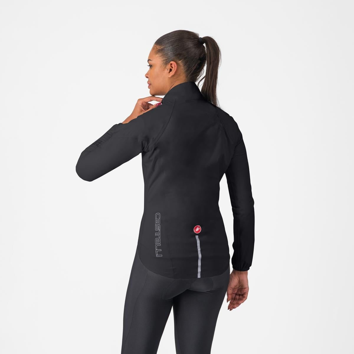 CASTELLI EMERGENCY 3 RAIN Jacket Dam Svart