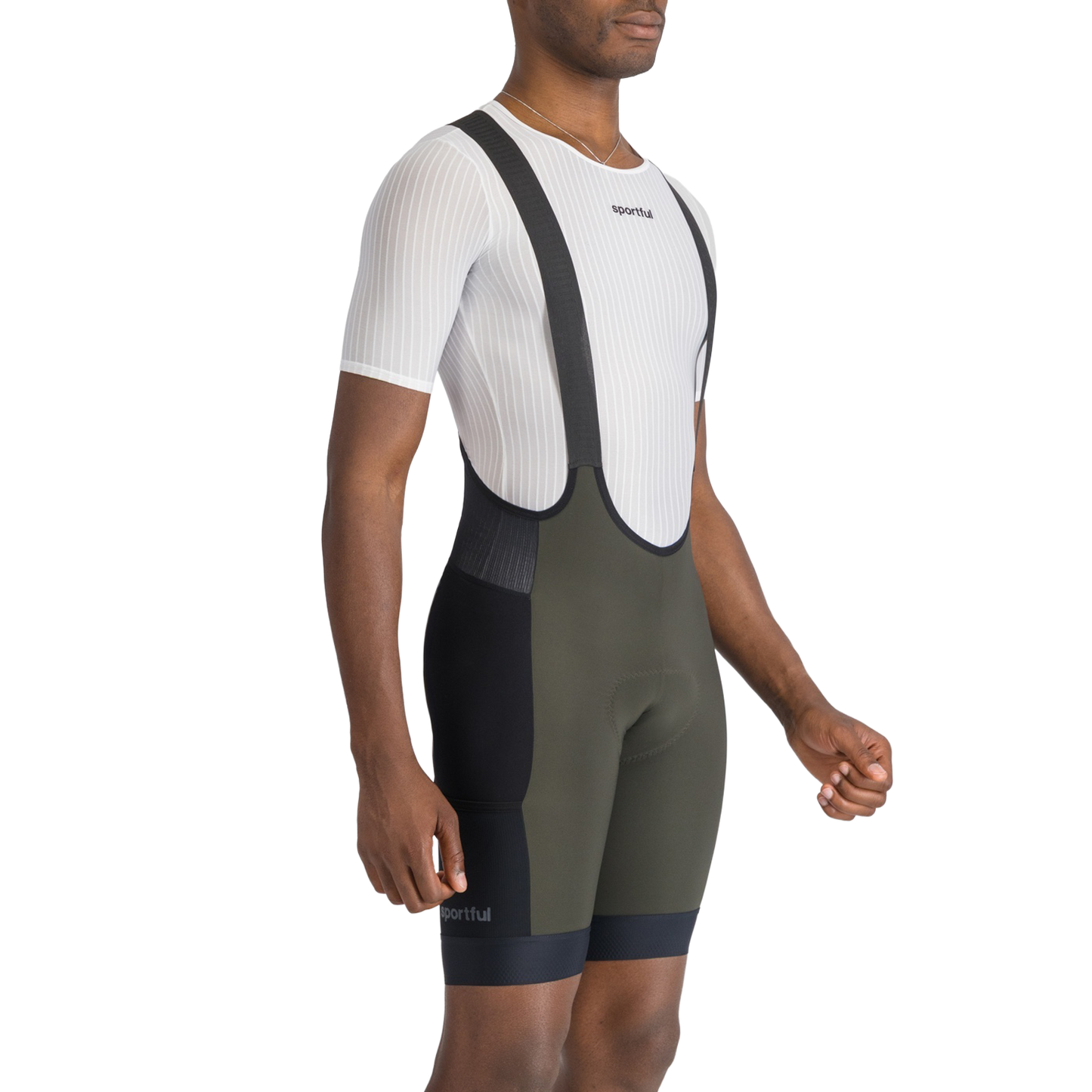 SPORTFUL SUPERGIARA 2 Bib Short Khaki/Svart