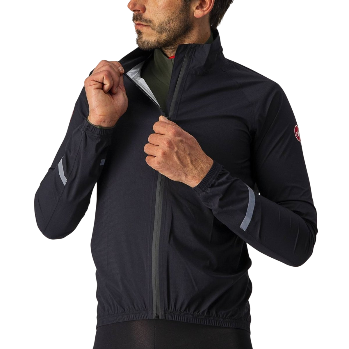 CASTELLI EMERGENCY 2 Regnjacka Svart