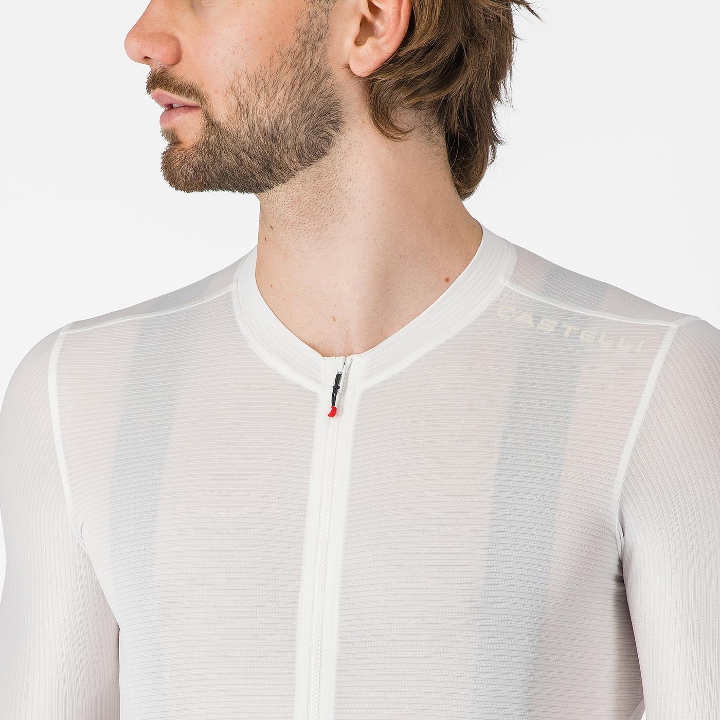 CASTELLI ESPRESSO 2 Kortärmad elfenbensfärgad Jersey
