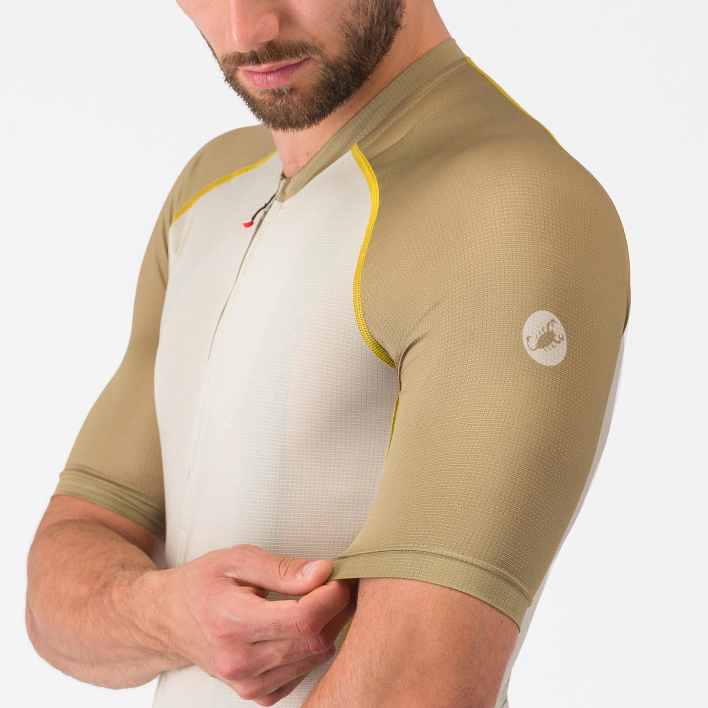 CASTELLI UNLIMITED ENDURANCE 3 Beige/Khaki Jersey