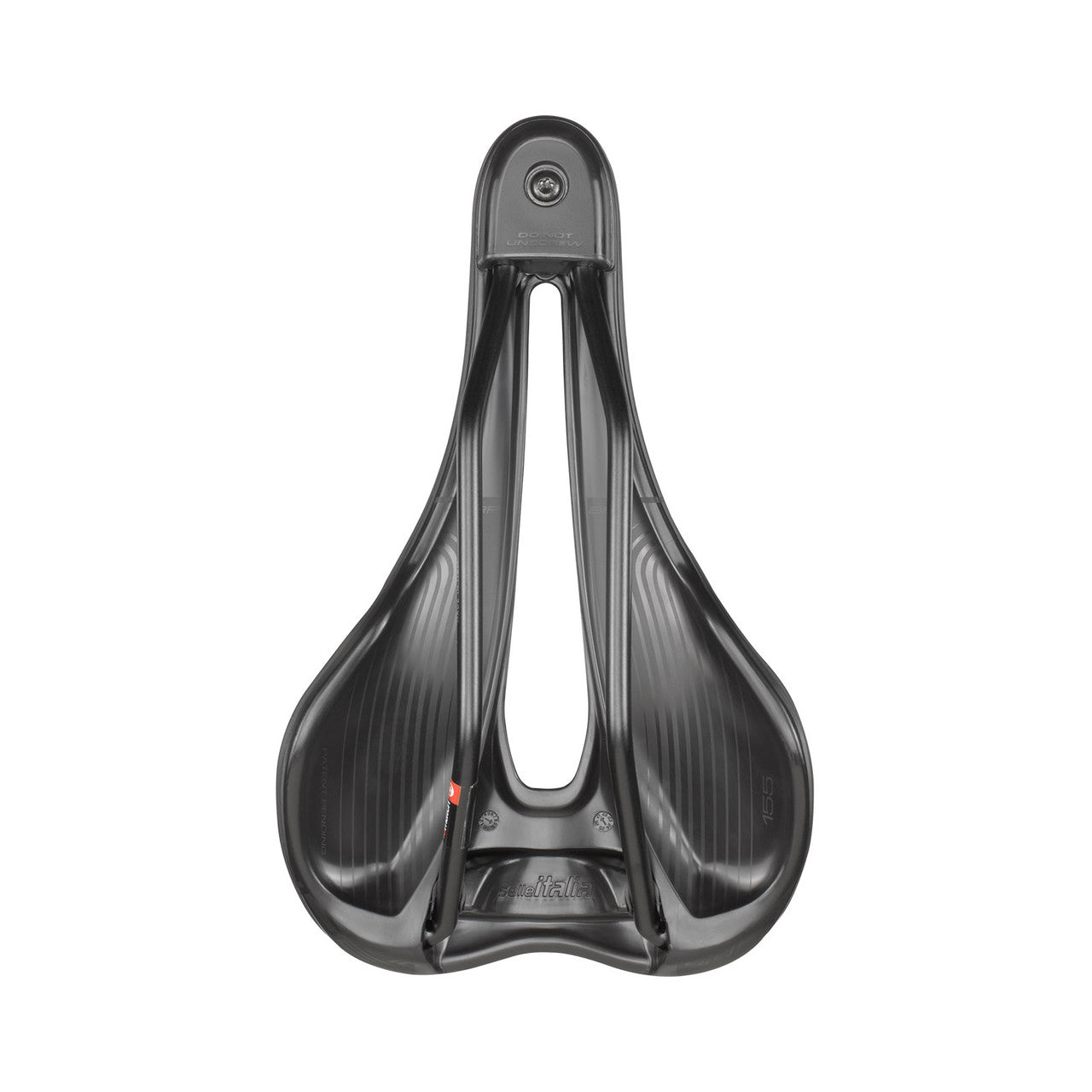 Saddle SELLE ITALIA X-BOW SUPERFLOW L3 155 mm Steel Rails