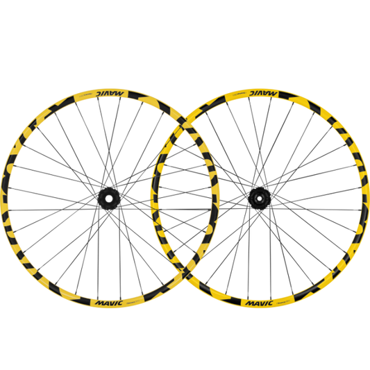 Pair of MAVIC DEEMAX DH YLW 29" Wheels 20x110mm/12x157mm Boost