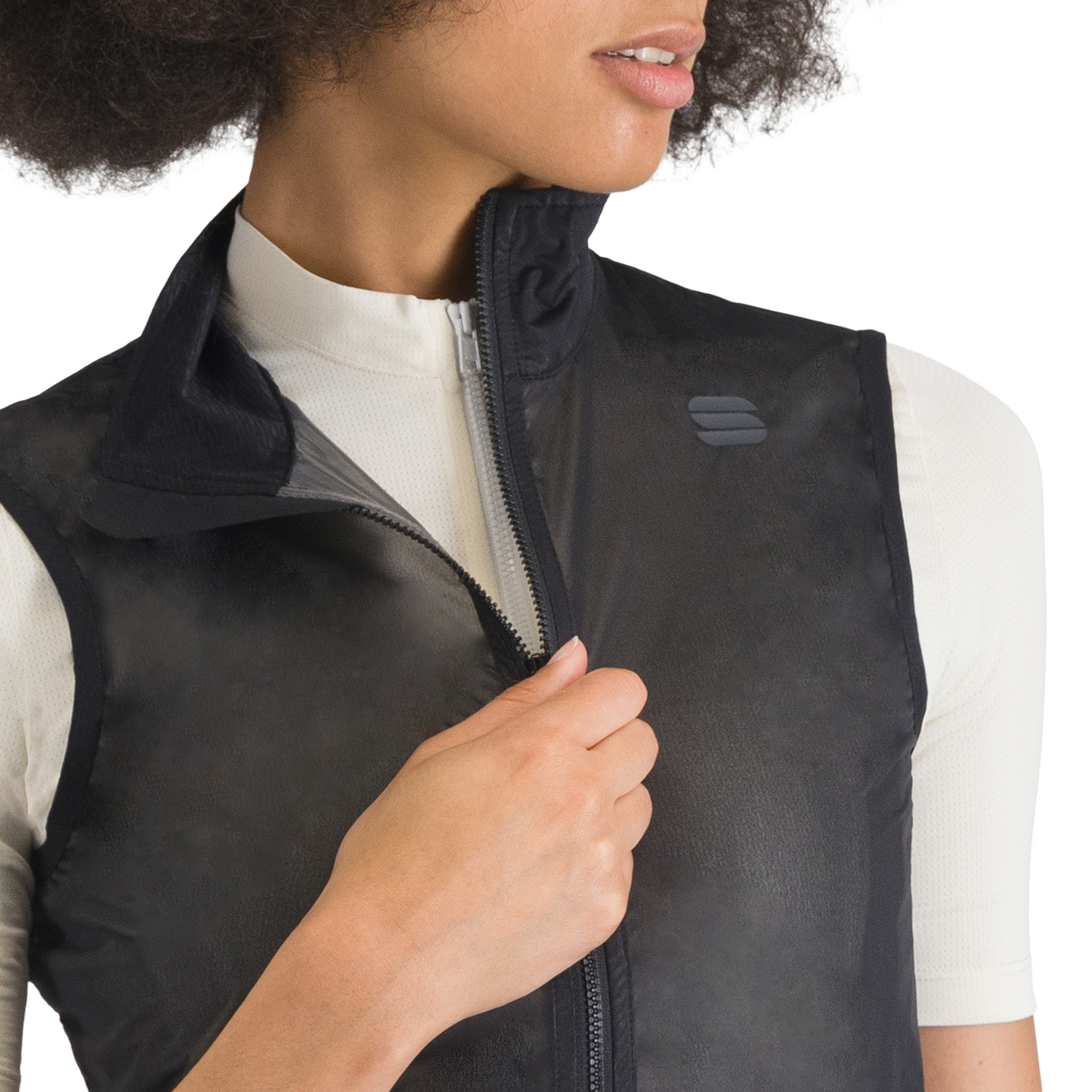 SPORTFUL LIGHT AIR Women's Sleeveless Jacket Black