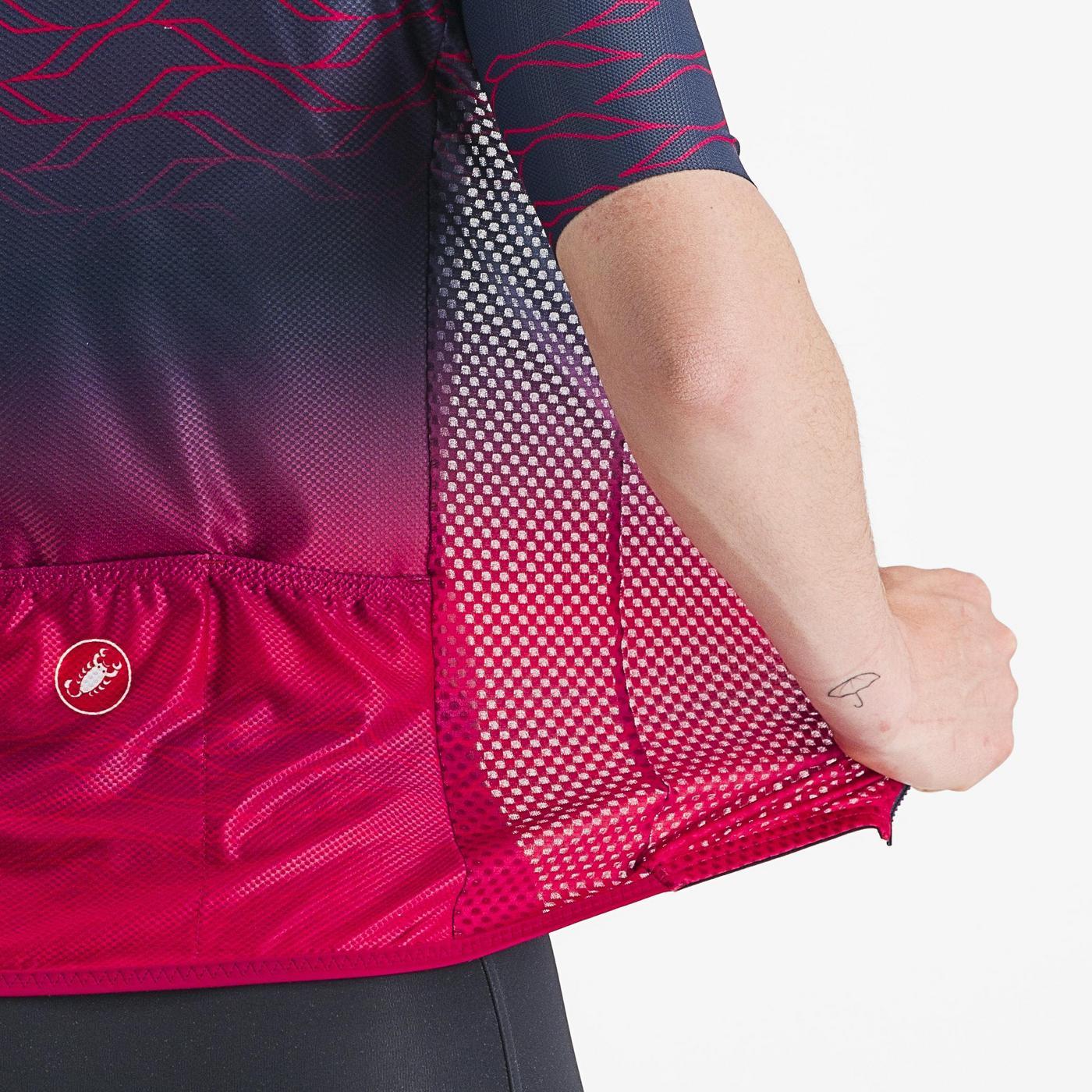 CASTELLI CLIMBER'S 2.0 Kortärmad damtröja Blå/Vit