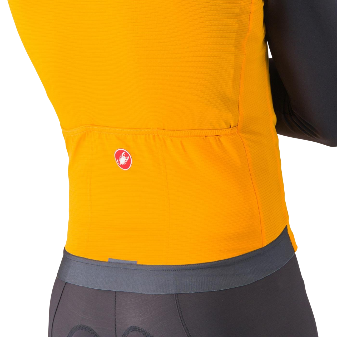 CASTELLI ESPRESSO Orange Sleeveless Jacket
