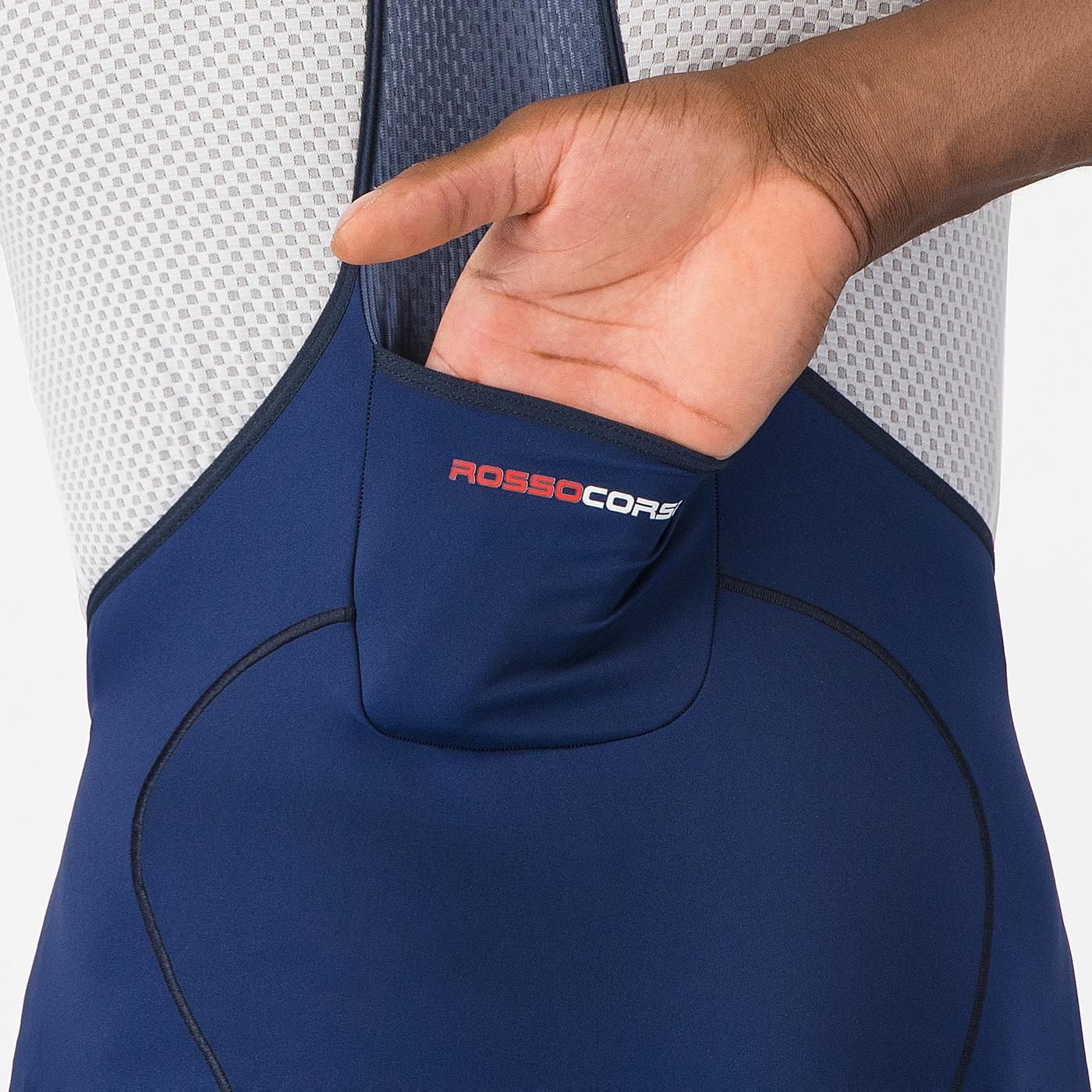 CASTELLI FREE AERO RACE S Navy Bib Shorts