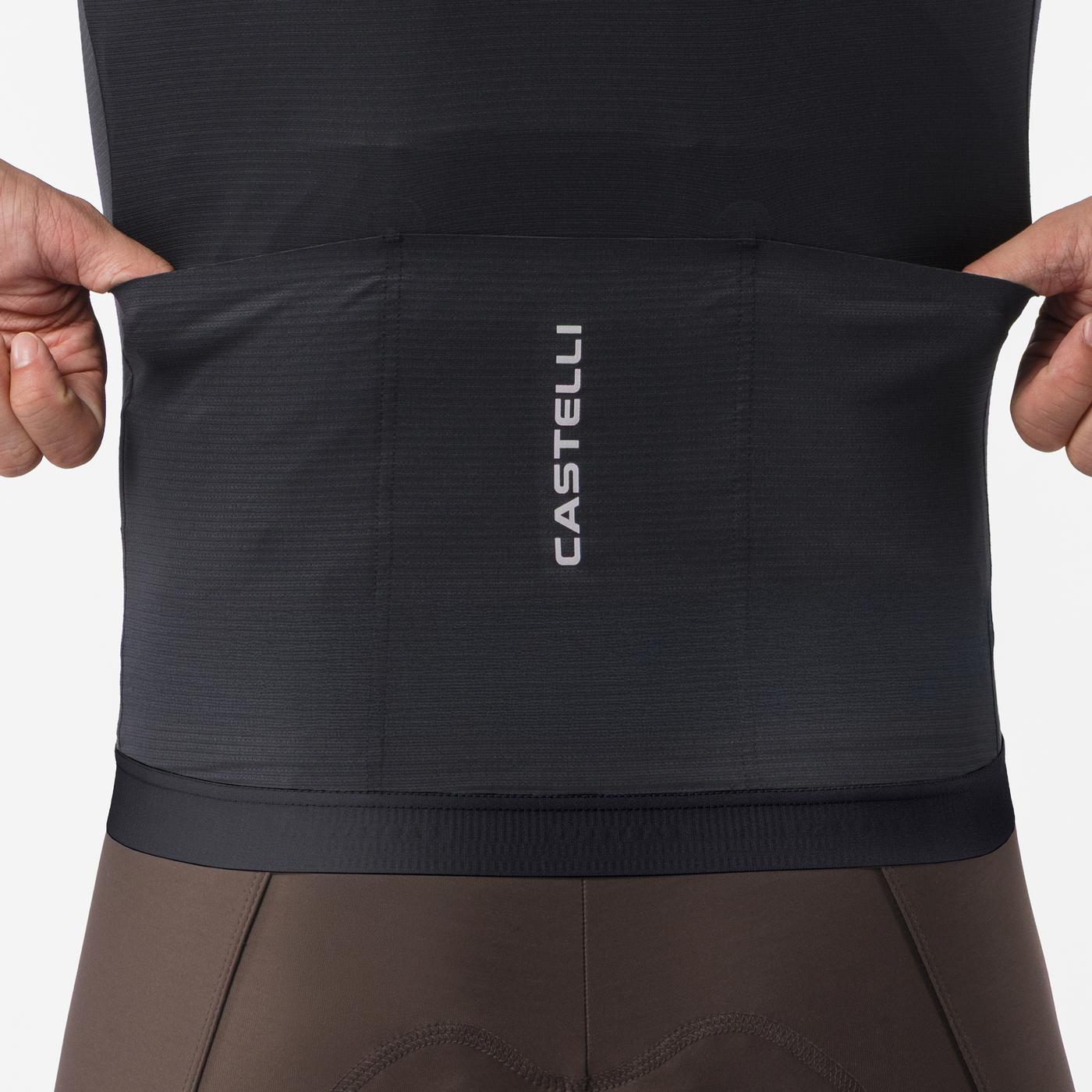 CASTELLI ESPRESSO 2 Ärmlös jacka Svart