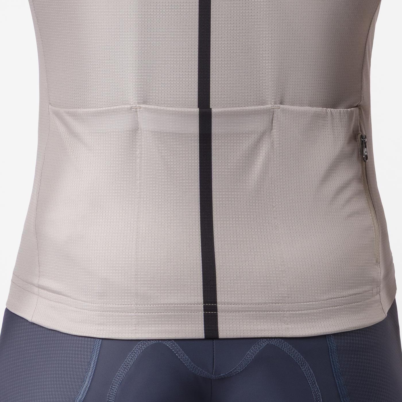 CASTELLI DRITTONE LOGO Kortärmad Clay Jersey