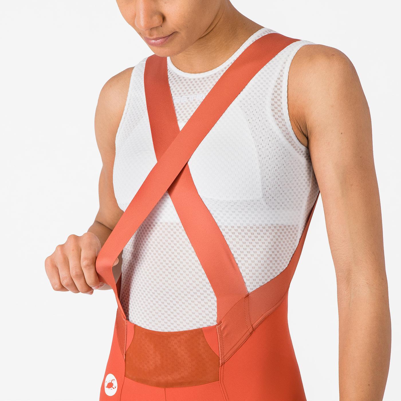 CASTELLI ESPRESSO 2 W DT Paprika Bib Tight