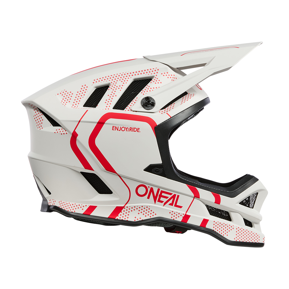 O'NEAL BLADE POLYACRYLITE STRIKE MTB Helmet White/Red