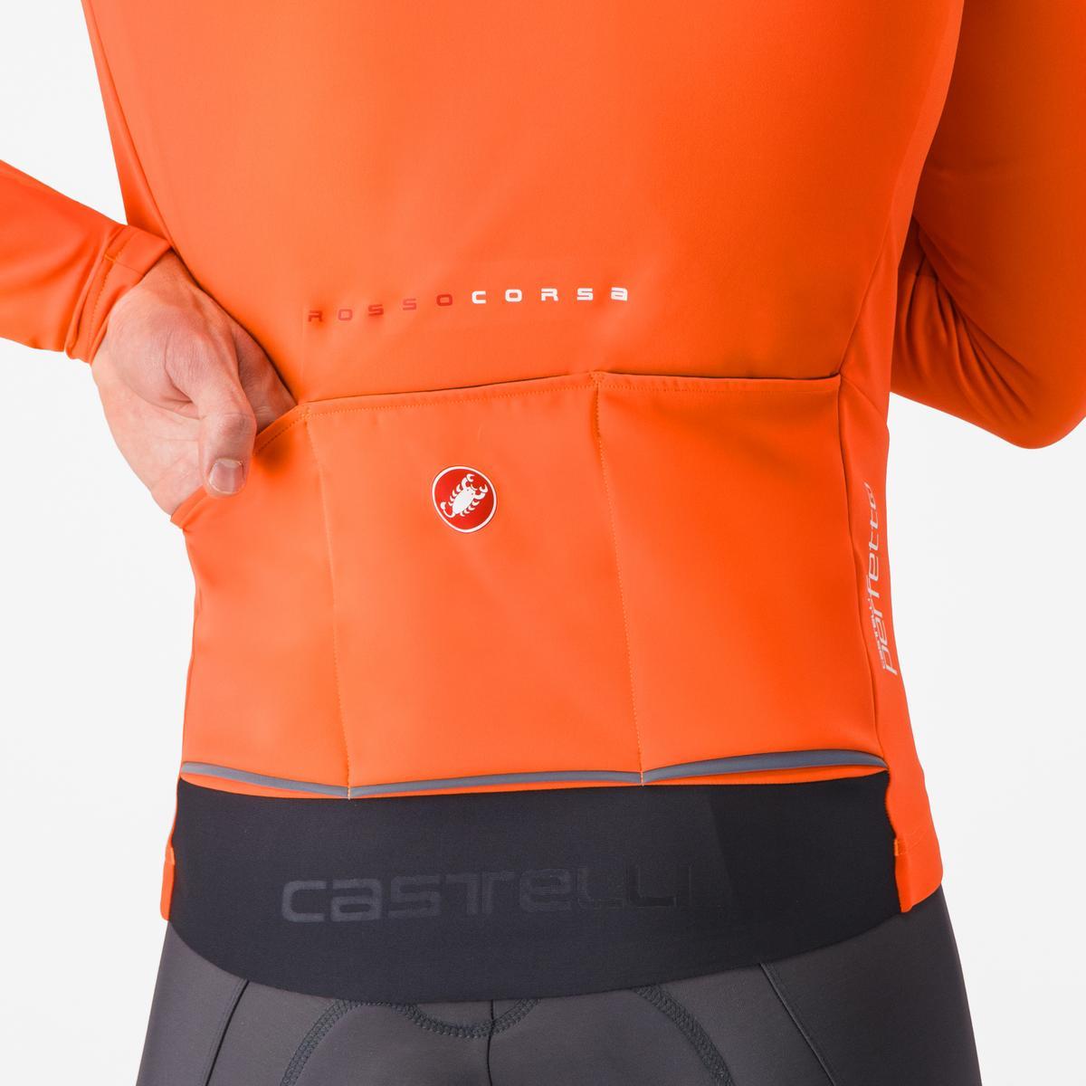 CASTELLI PERFETTO AIR jacka orange/svart