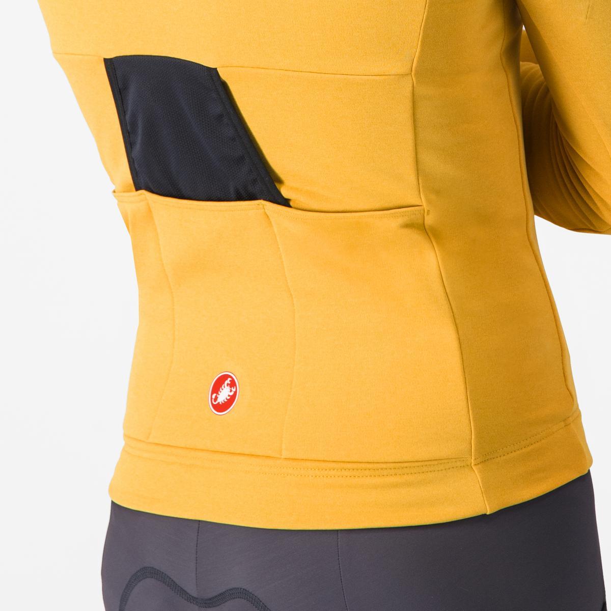 CASTELLI UNLIMITED TRAIL 2 Long Sleeve Jersey Yellow/Grey
