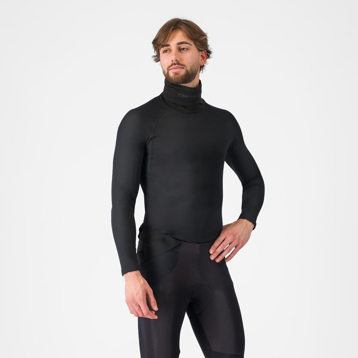 CASTELLI FLANDERS 2 HIGH NECK WARMER Long Sleeve Underwear Black