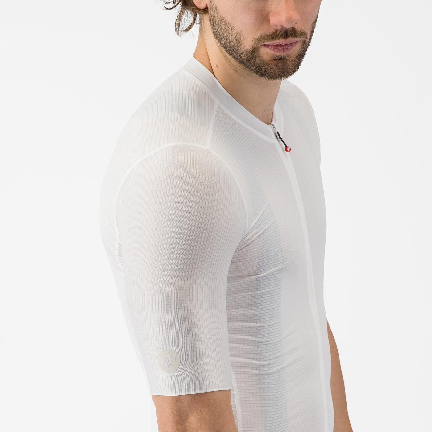 CASTELLI ESPRESSO 2 Kortärmad elfenbensfärgad Jersey