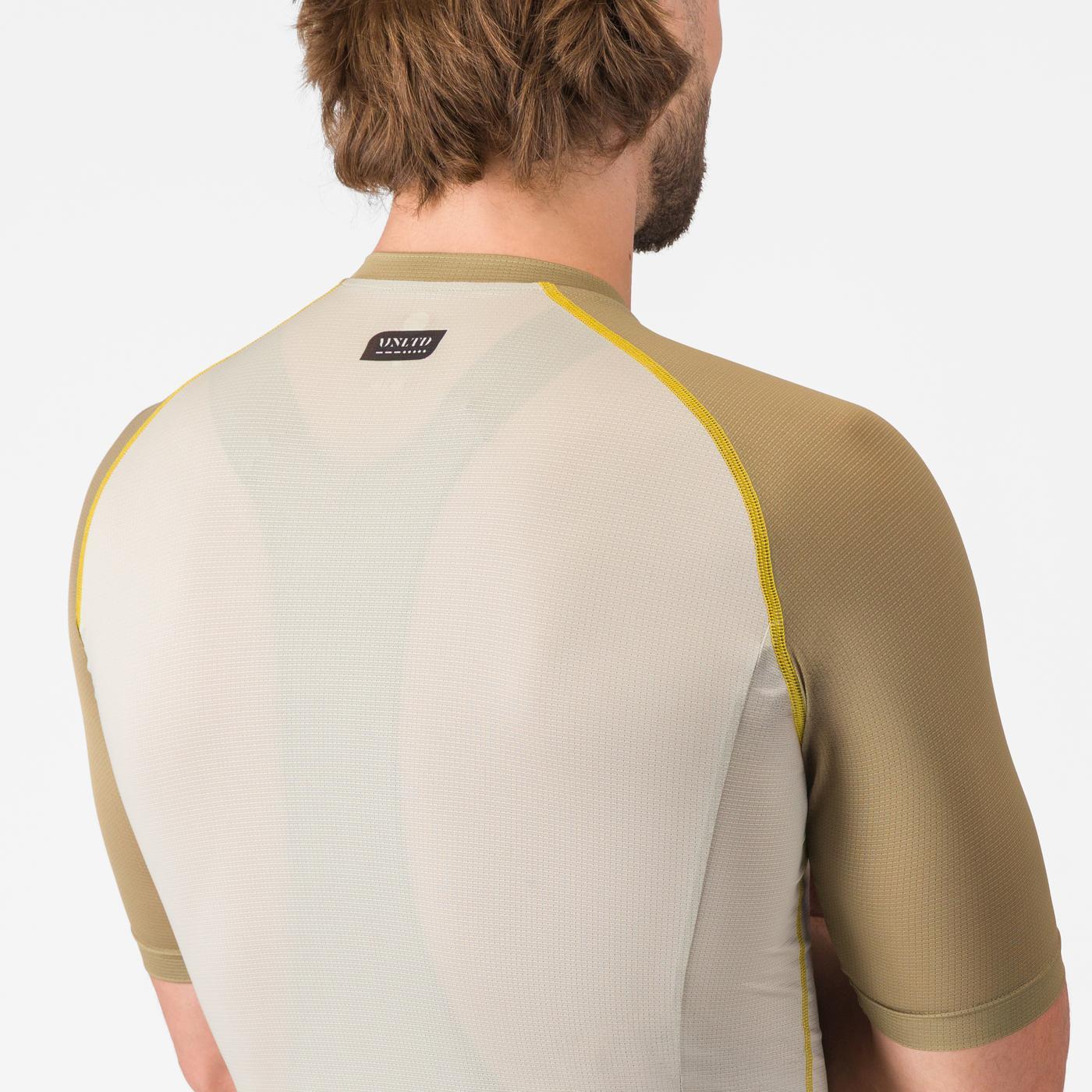 CASTELLI UNLIMITED ENDURANCE 3 Beige/Khaki Jersey