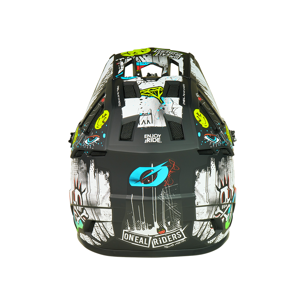 O'NEAL BACKFLIP RANCID MTB-hjälm Svart/Vit