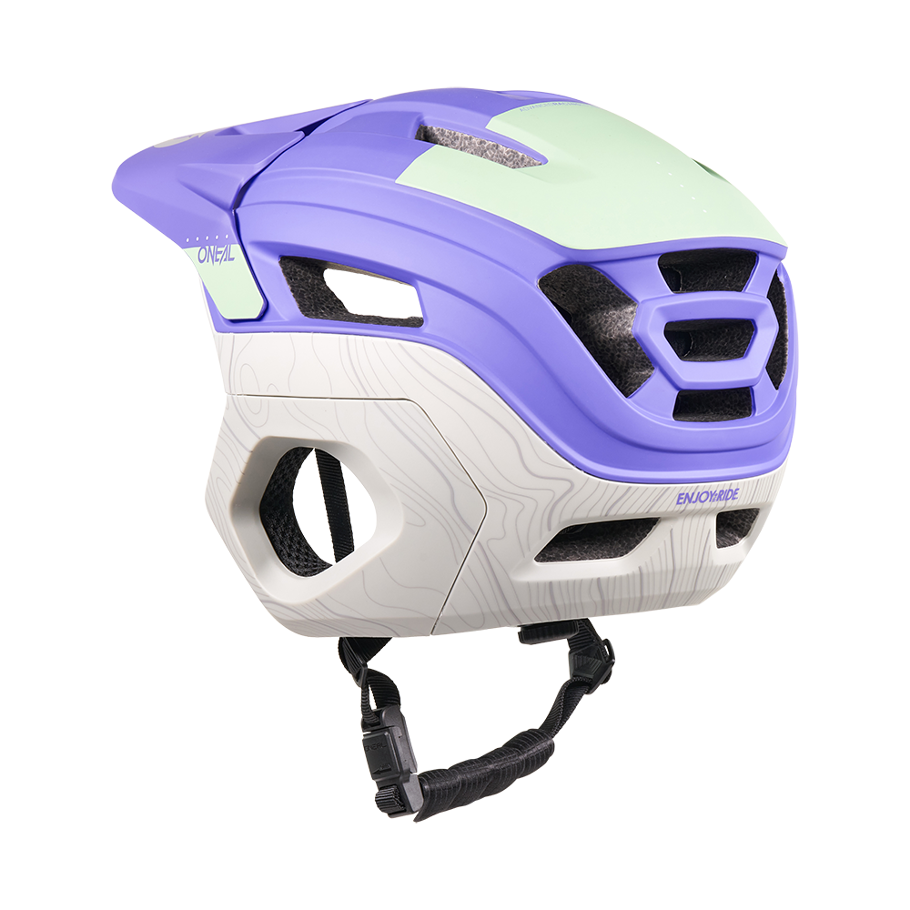O'NEAL TRAPPER EVO TOPO MTB Helmet Purple
