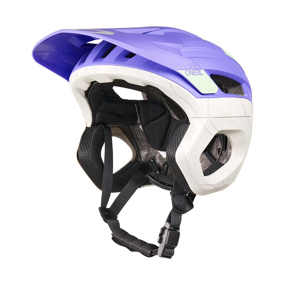 O'NEAL TRAPPER EVO TOPO MTB Helmet Purple