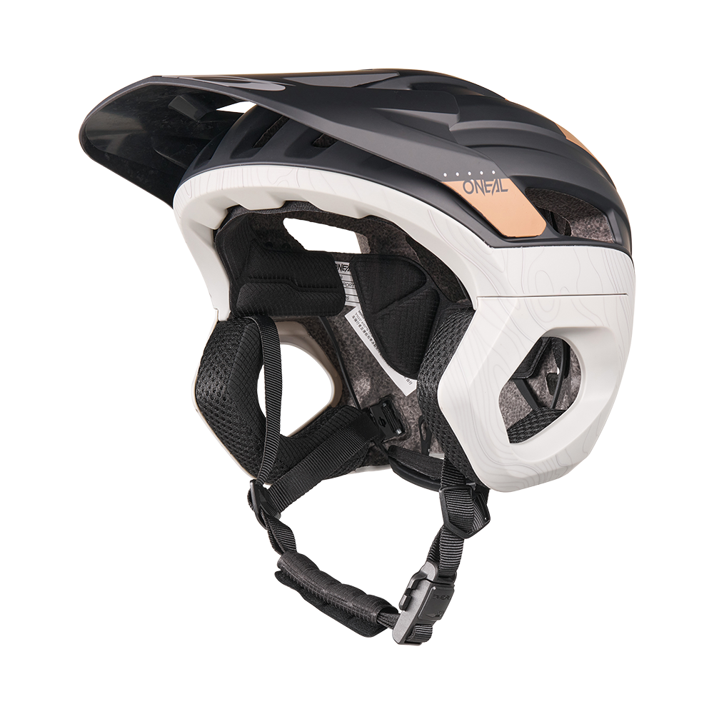 O'NEAL TRAPPER EVO SOLID MTB-hjälm Svart/Brun/Grå