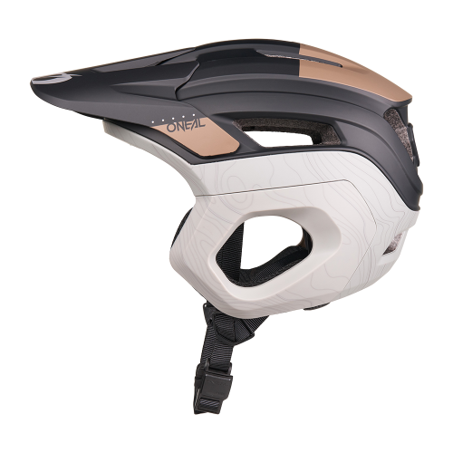 O'NEAL TRAPPER EVO SOLID MTB Helmet Black/Brown/Grey