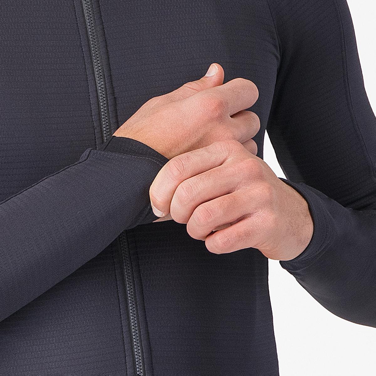 CASTELLI PURO 4 Long Sleeve Jersey Grey