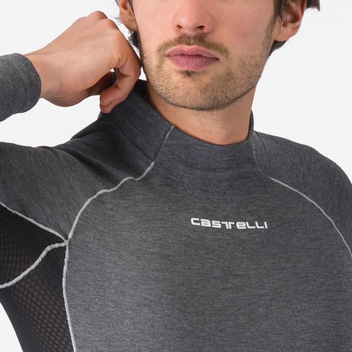 CASTELLI FLANDERS 2 Underkläder med lång ärm Grå