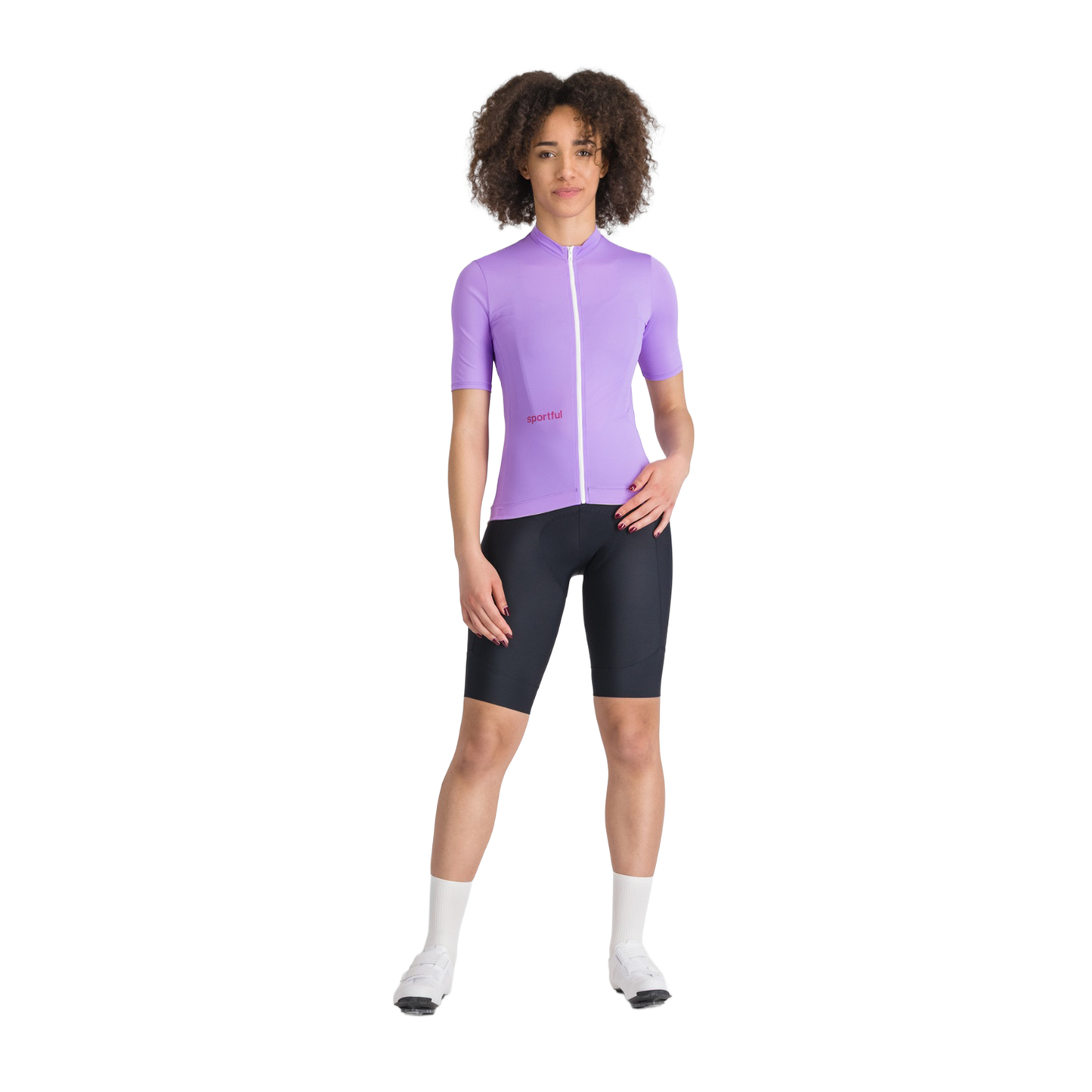 SPORTFUL CLASSIC Kortärmad Jersey Lila för damer