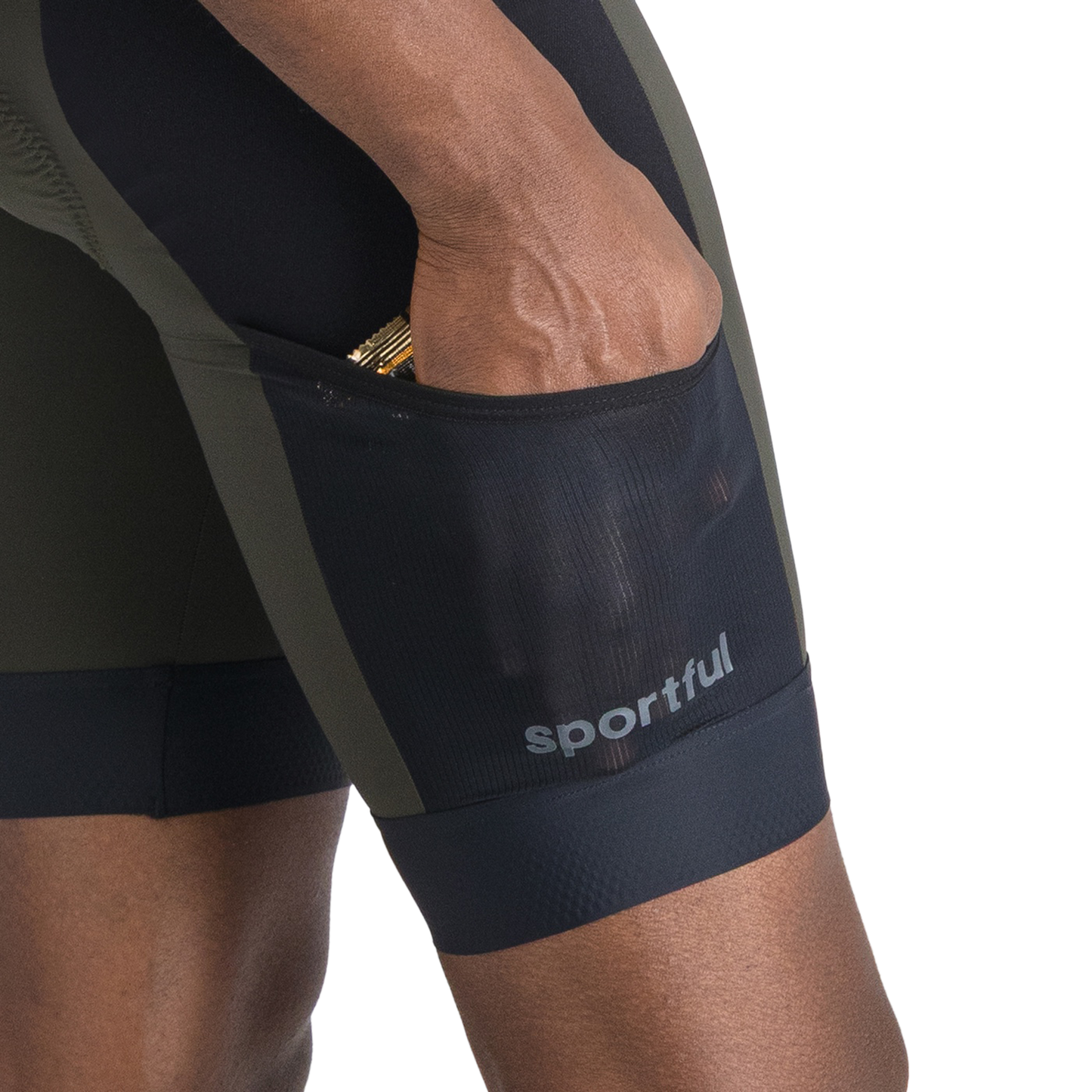SPORTFUL SUPERGIARA 2 Bib Short Khaki/Svart