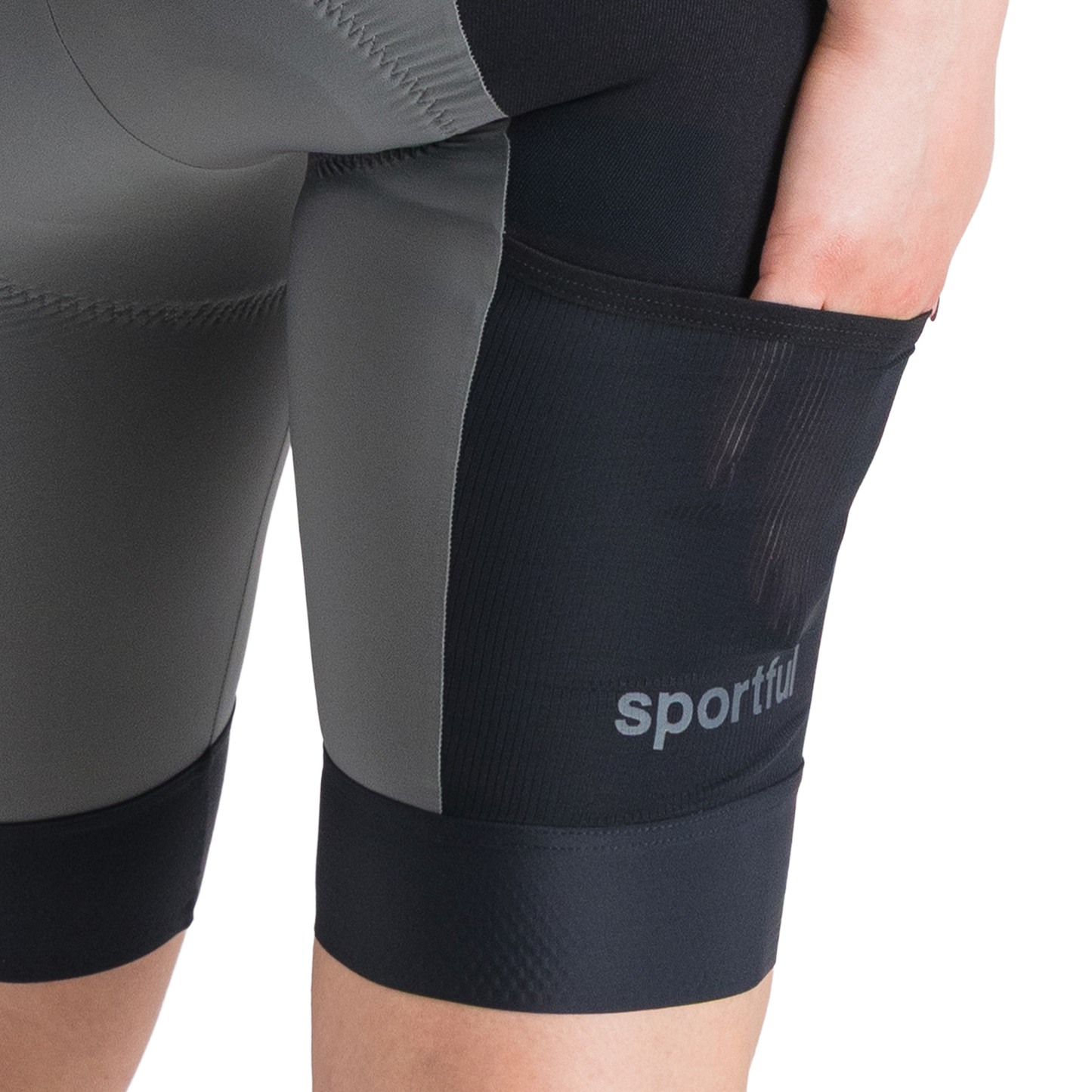 SPORTFUL SUPERGIARA 2 Bibshort, dam, grå/svart