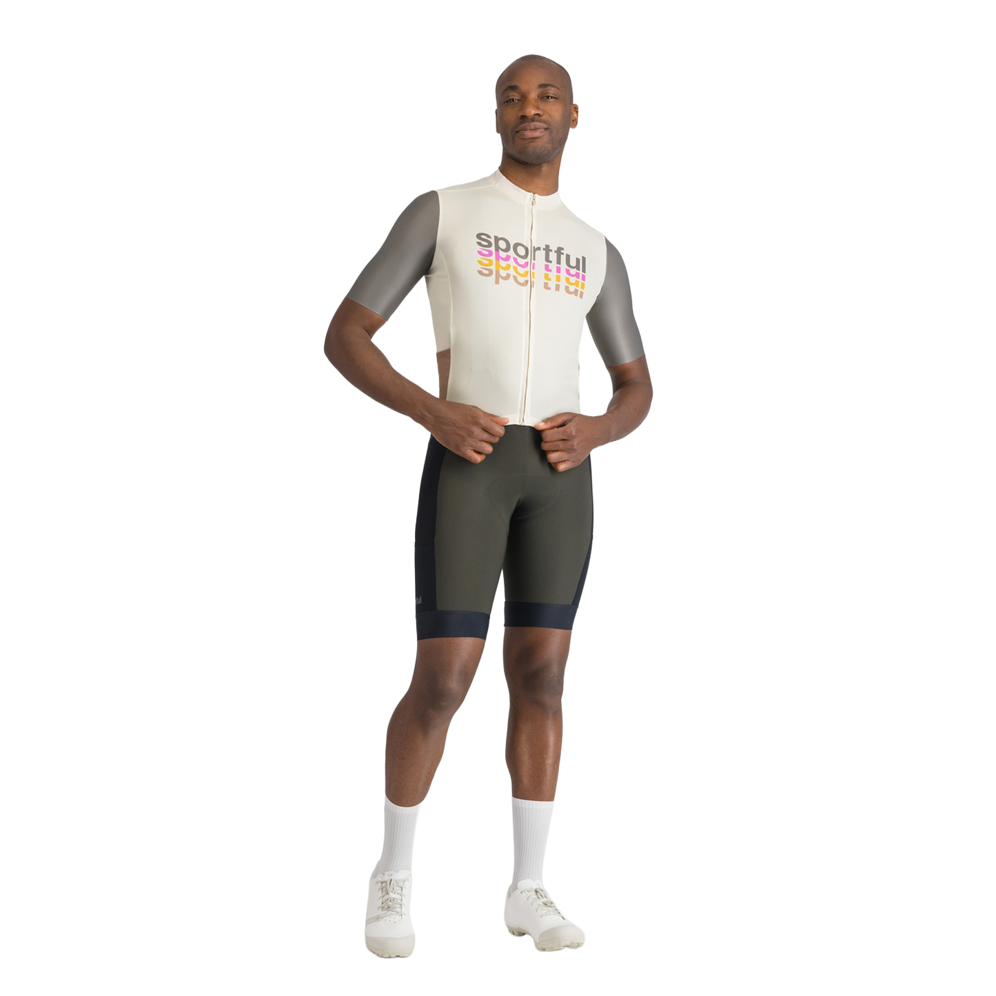 SPORTFUL SUPERGIARA 2 LOGO Short Sleeve Jersey Cream