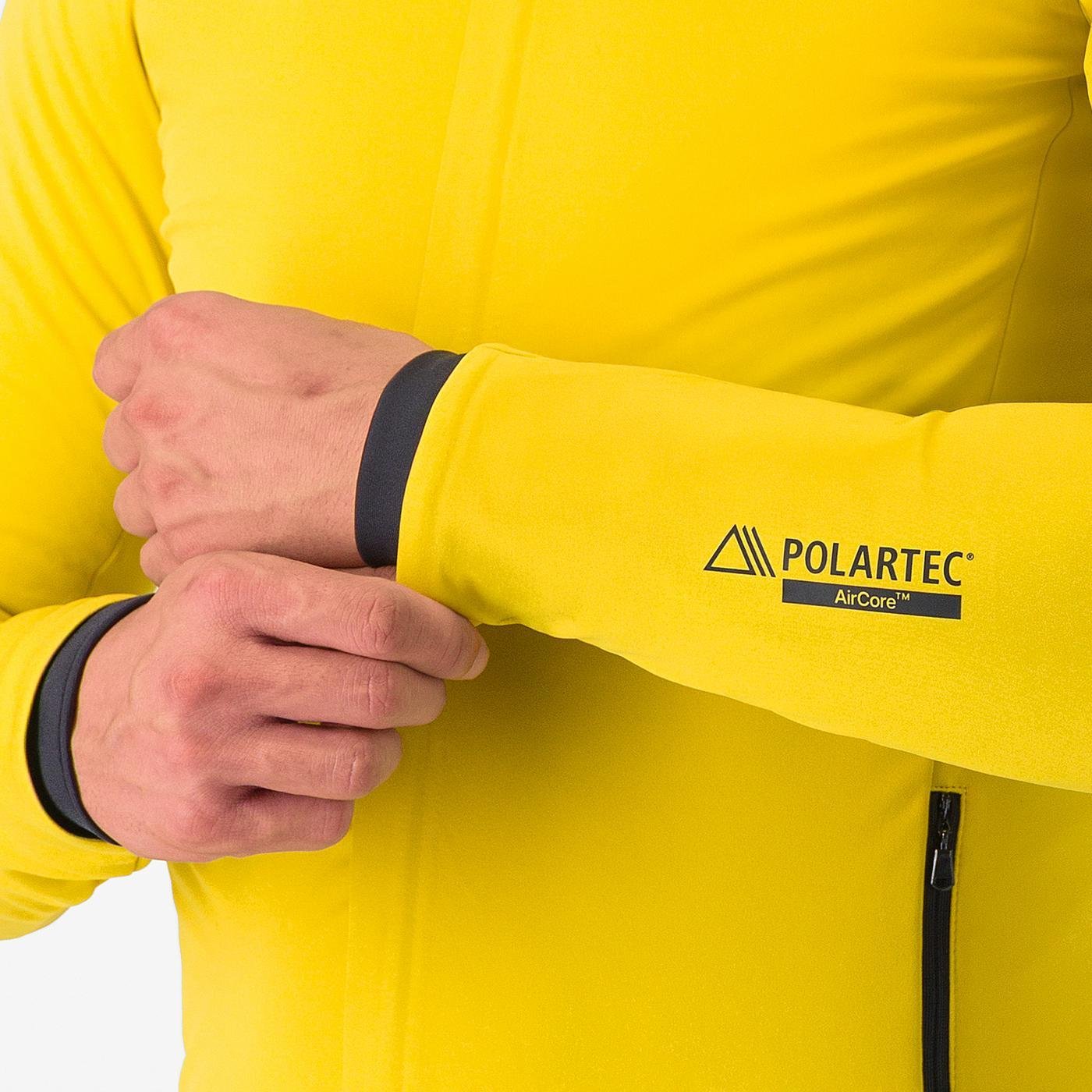 CASTELLI ALPHA 150 Mango Mojito/Svart Jacka
