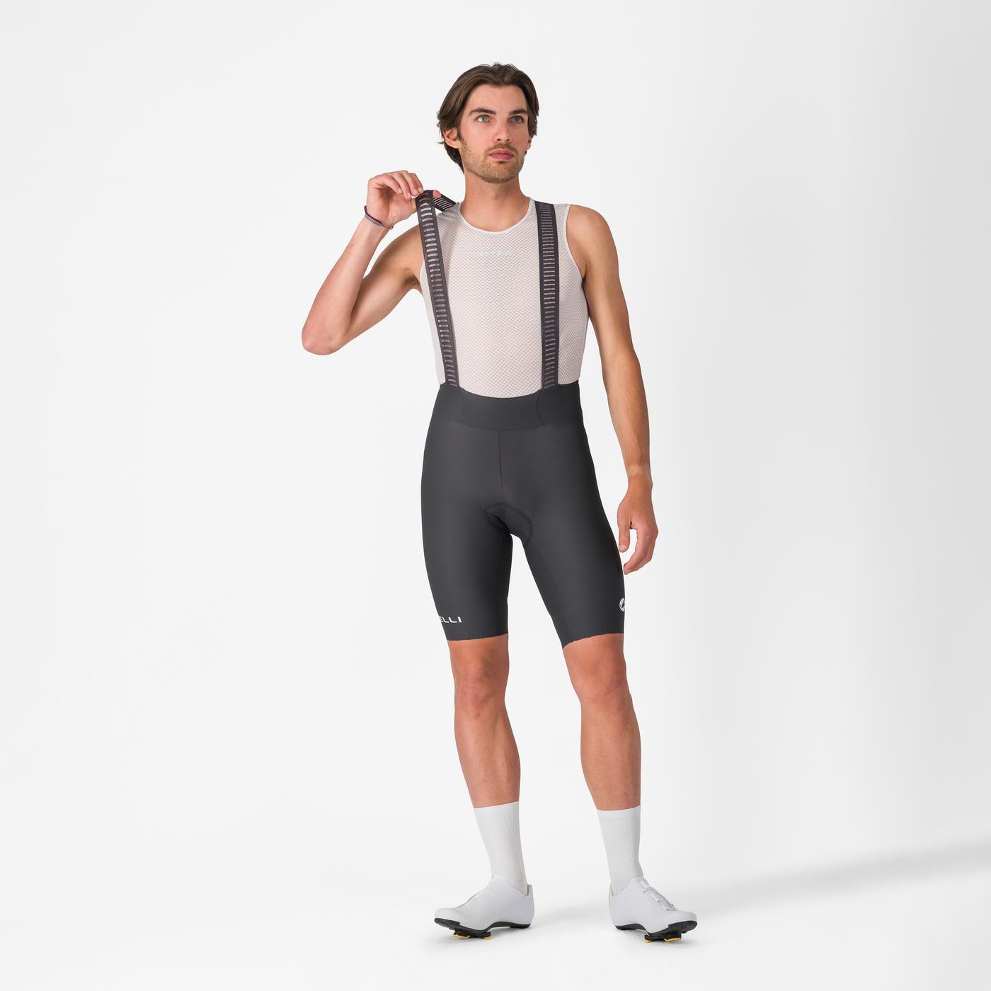 CASTELLI ESPRESSO 2 Bib Short Mörkgrå