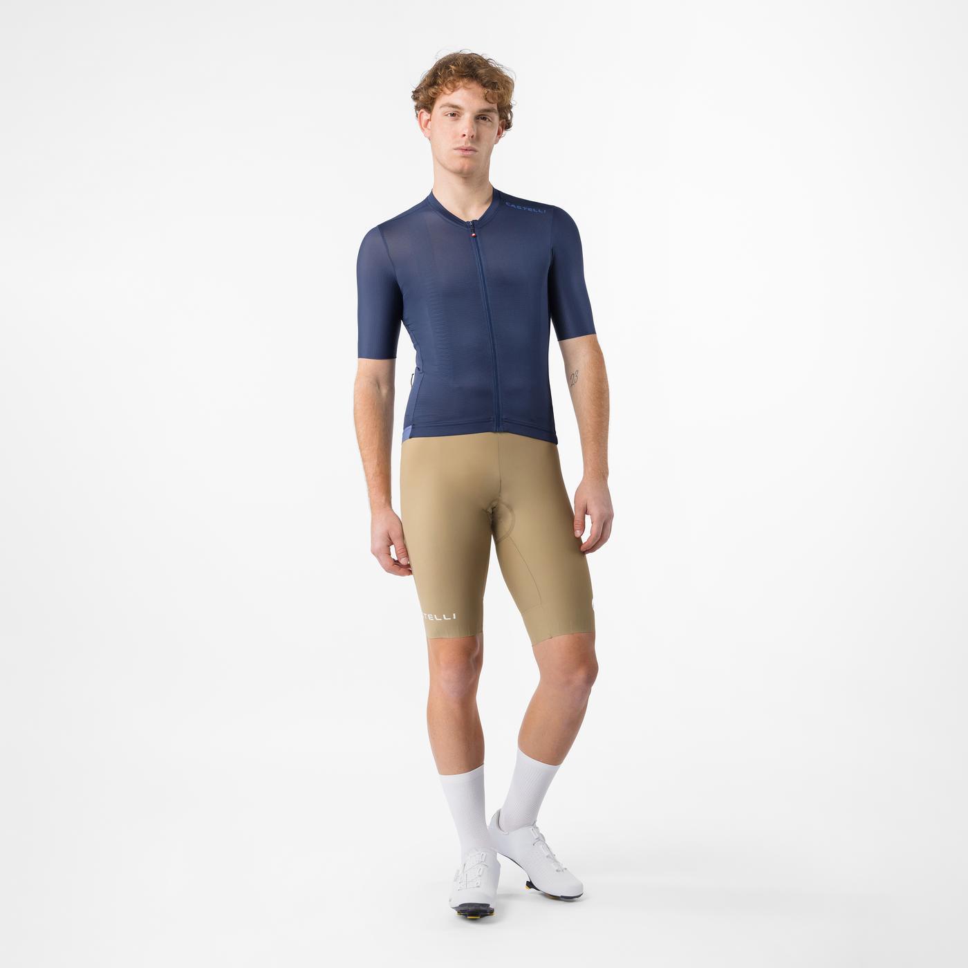 CASTELLI ESPRESSO 2 Kortärmad Jersey Blå