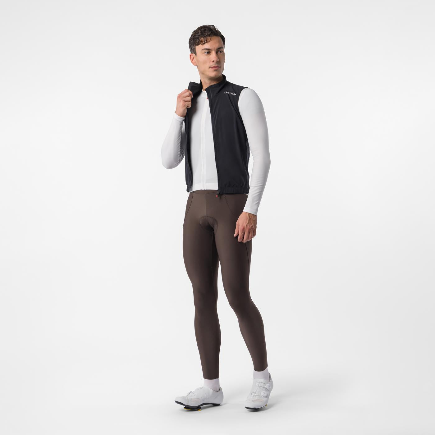 CASTELLI ESPRESSO 2 Ärmlös jacka Svart