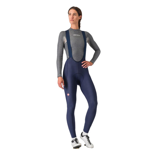 Dam CASTELLI ESPRESSO W DT Bibtights Blå
