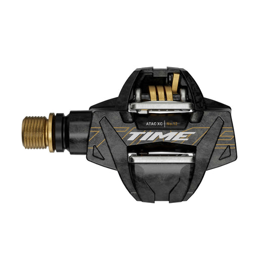 TIME XC 12 C1 Carbon Gold ATAC 13°/17° pedals EMBARGO April 10