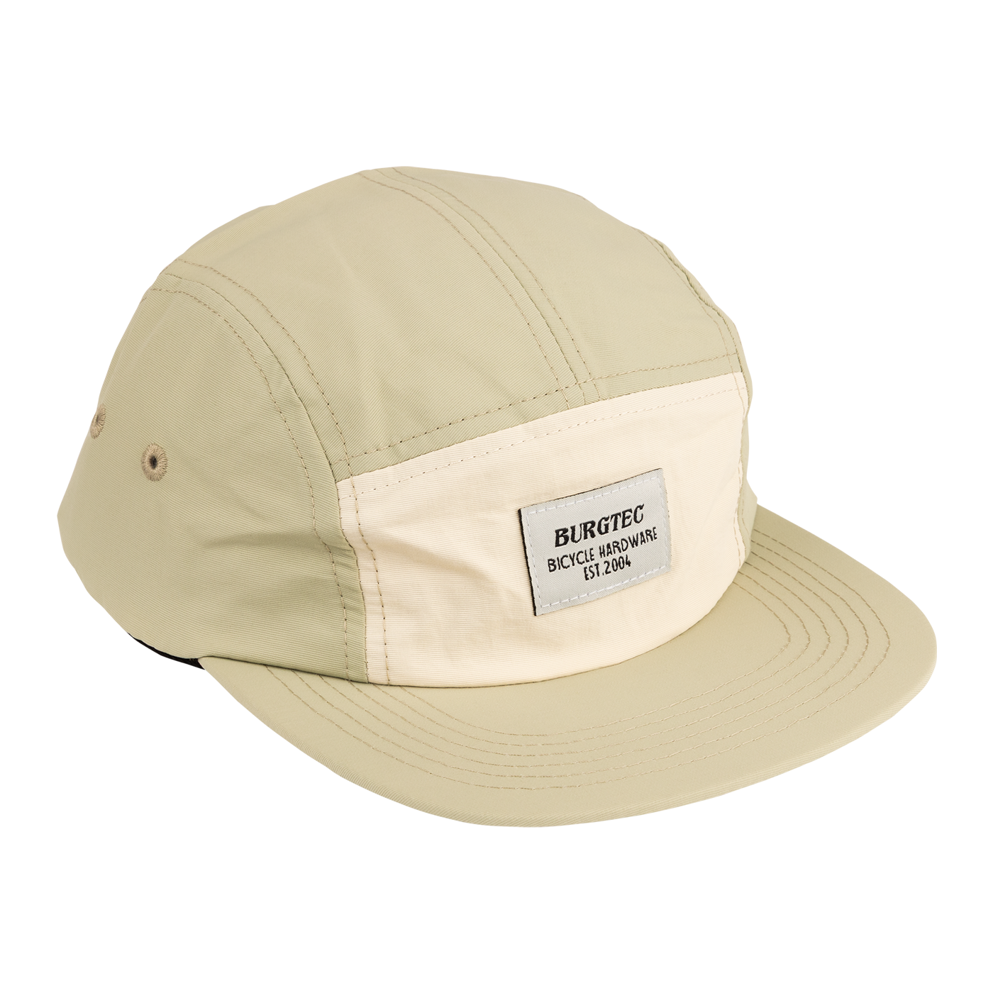 Cap BURGTEC COURIER FIVE PANEL Cream Pistachio