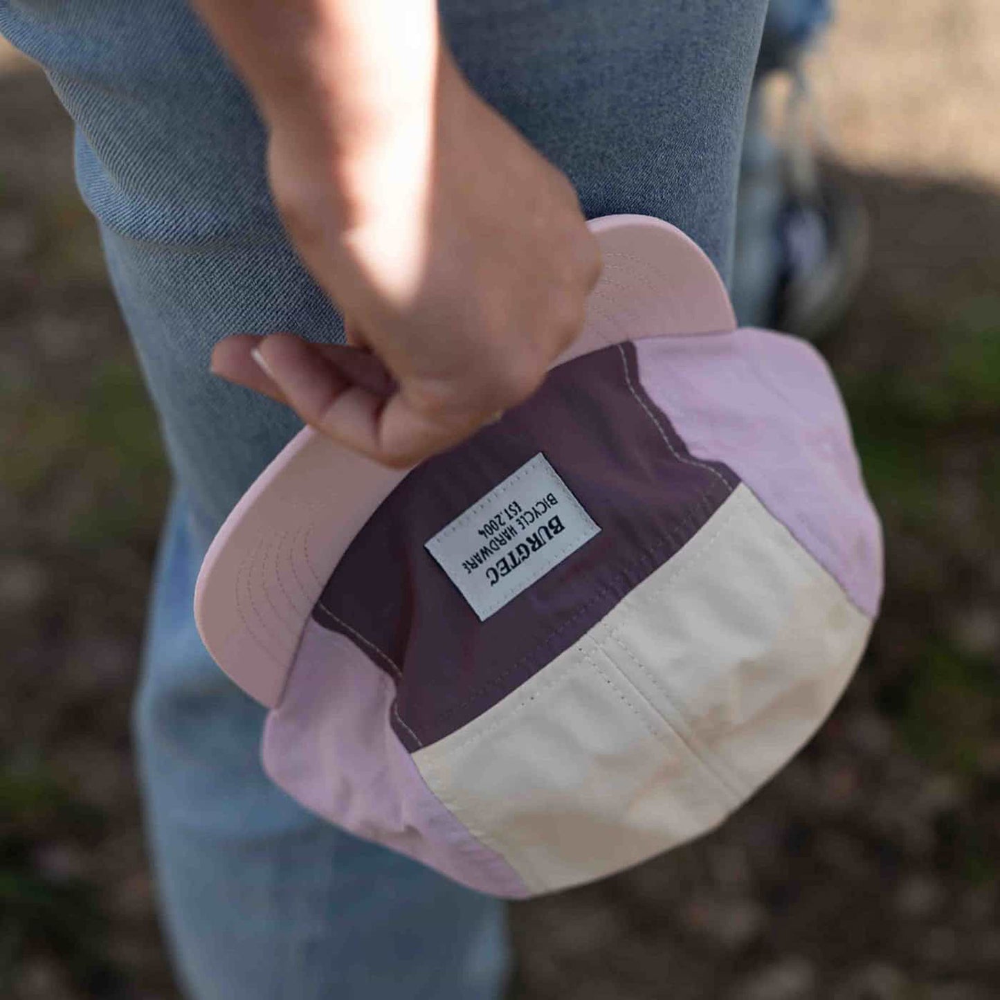 BURGTEC COURIER FIVE PANEL Keps Pink Lemonade