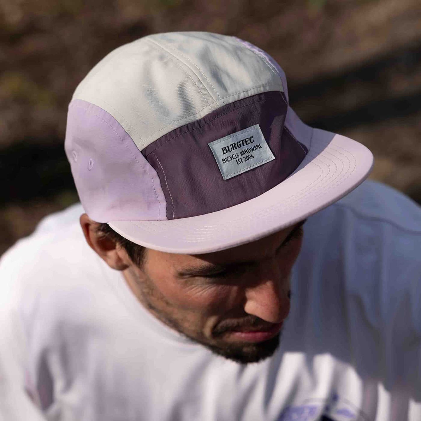 BURGTEC COURIER FIVE PANEL Keps Pink Lemonade
